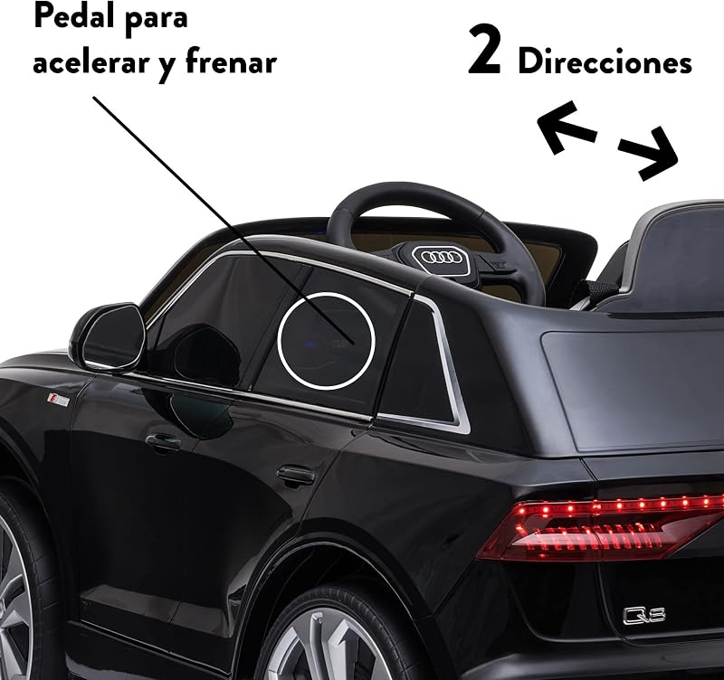 - Elektroauto Audi Q8 Schwarz 12V (Famous 800.013.444) — photo 4 sur 8