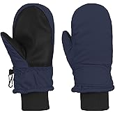 American Trends Toddler Mittens Boys Snow Waterproof Ski Mitten Fleece Warm Winter Kids Gloves for Baby Boy Girl