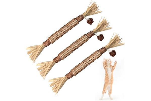 Catnip Toys‖ Silvervine for Cats: Cute Cat & Kitten Toys for Indoor Cats Interactive‖ Cat & Kitten Teething Chew Toys for Agg