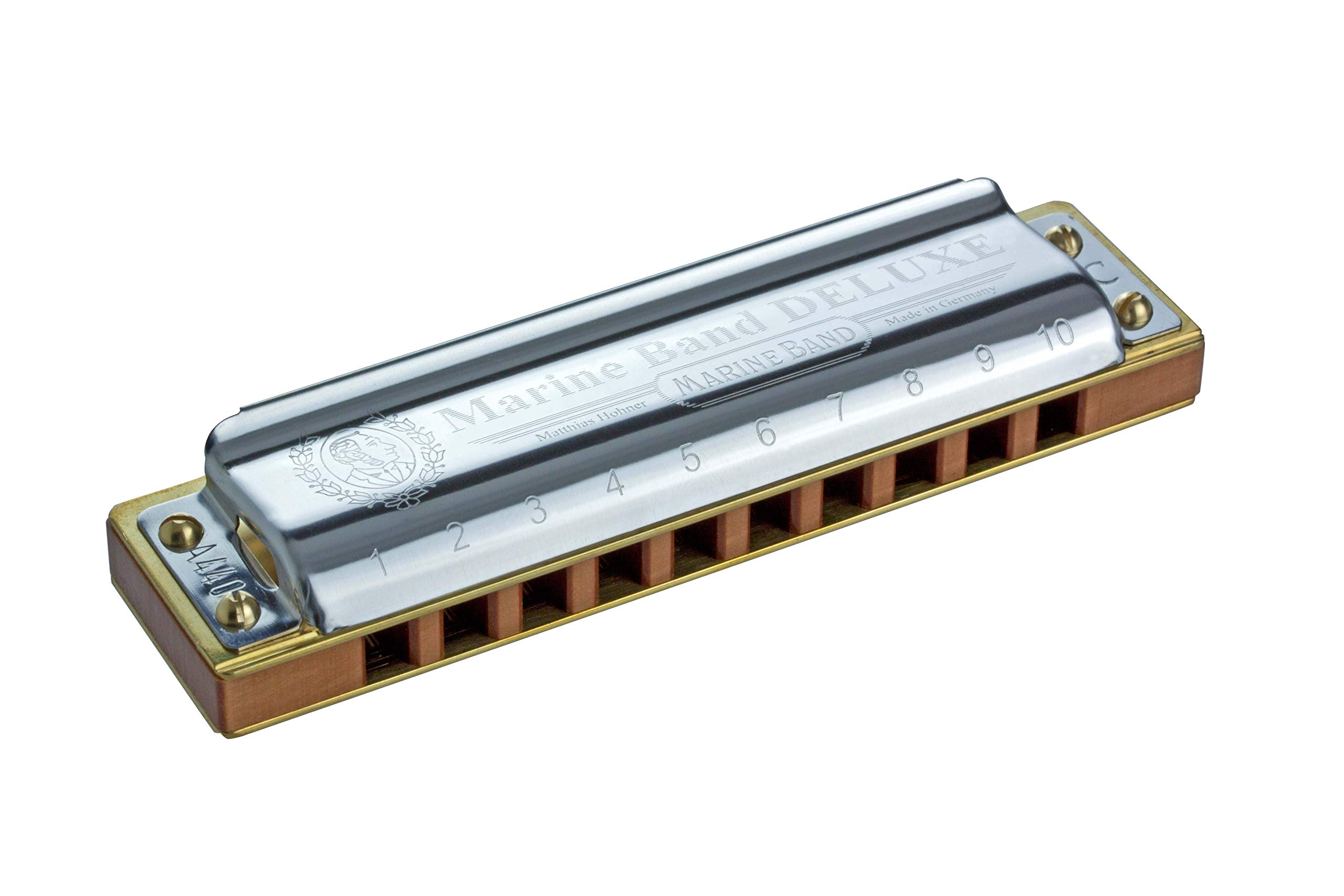 Hohner Marine Band Deluxe Harmonica B Major - M200512X