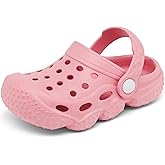 INMINPIN Kids Girls Boys Clogs Garden Shoes Toddler Slides Sandals Children Water Shower Beach Pool Slippers Indoor Outdoor