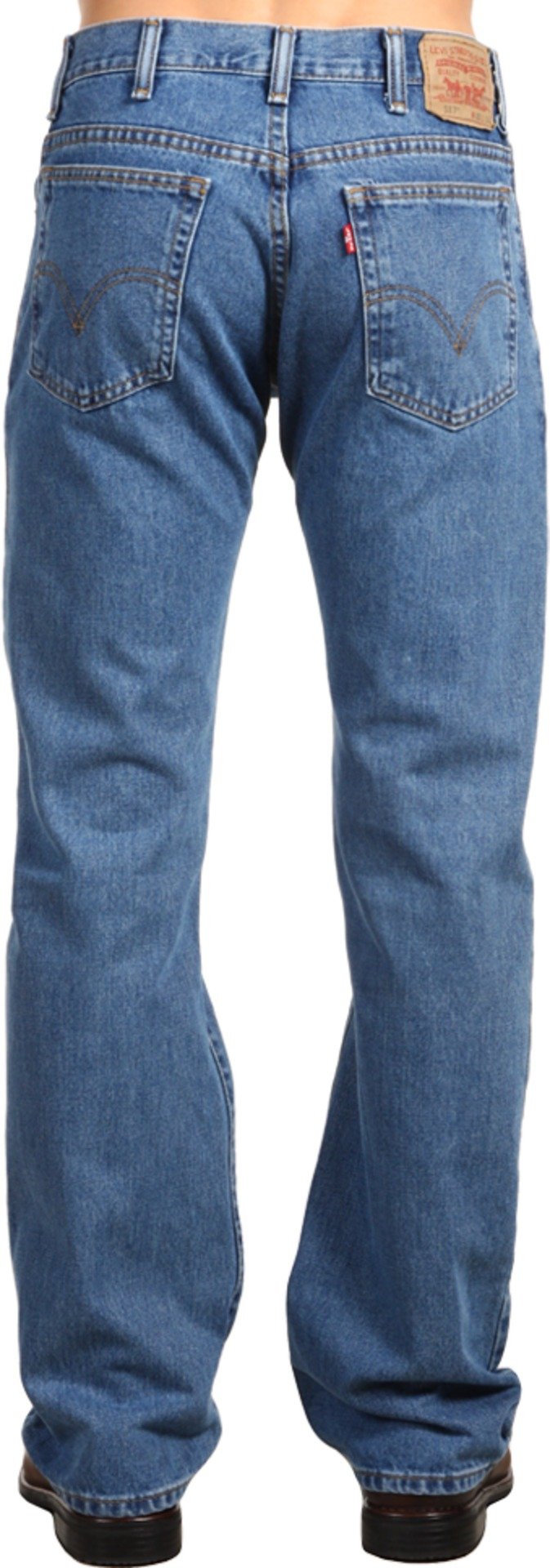 Levi's 517 Vaqueros con corte de bota para hombre, lavado a la piedra medio, 30x30
