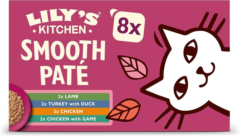 Lily’s Kitchen Smooth Paté Cat Wet Food 32x85g Complete Nutrition