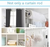 Youyijia Extendable Curtain Poles No Drill 84-150cm Telescopic Rods view 3