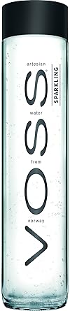 Voss Sparkling Glas, 12er Pack, EINWEG (12 x 800 ml)