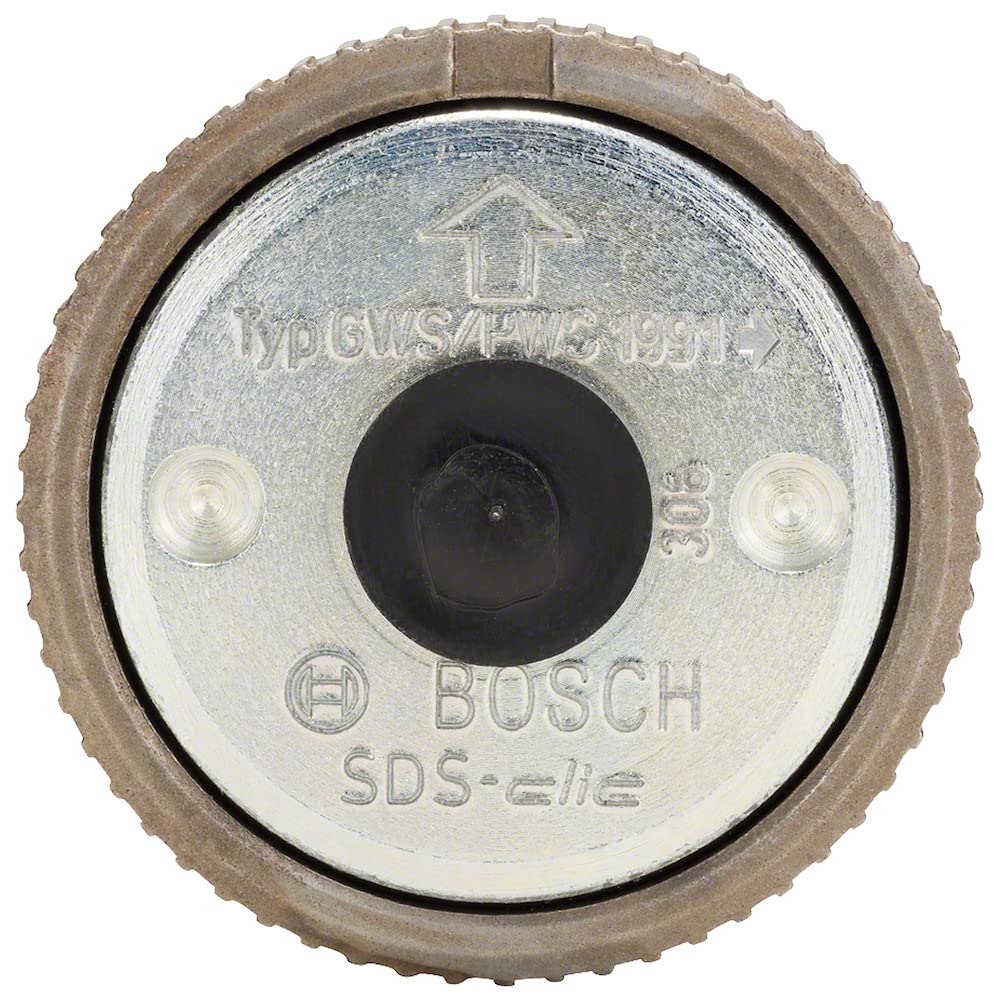 Bosch Professional 1603340031 SDS Click M14 Quick-Clamping Nut (Thickness: 14 mm, Accessories for Angle Grinders) , Silver