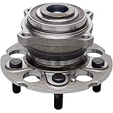 Autoround 512344 FWD Rear Wheel Bearing and Hub Assembly Compatible with Honda CR-V 2007-2011, Crosstour 2012-2015, Accord Crosstour 2010-2011, 5-Lug w/ABS