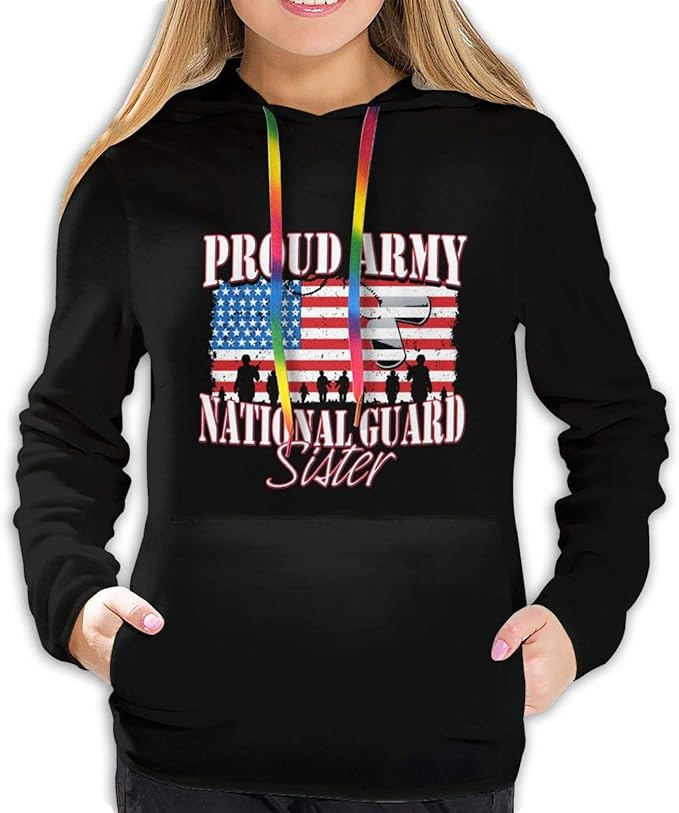 Amazon.com: Proud Army National Guard Women'S Hoodie Women'S Pullover Hoodie Pullover Hoodie 