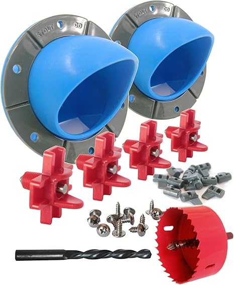Amazon Com Stoltco Diy Porthole Poultry Feeder Kit 2 Pieces