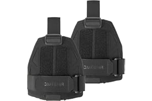 SLUEWI Universal Shoulder Pads Shoulder Armor Tactical Hunting Gear Equipment Vest Accessory Shoulder Protector Molle 500D Nylon,Tactical Body Armor,Shoulder Guard