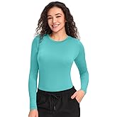COZYFIT Scrub Undershirts Long Sleeve Women - Underscrub Comfort Tee