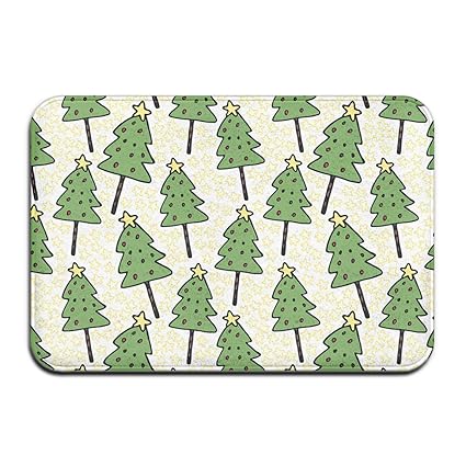 Amazon Com Lbzfhdd Christmas Trees Door Mat Entrance Mat