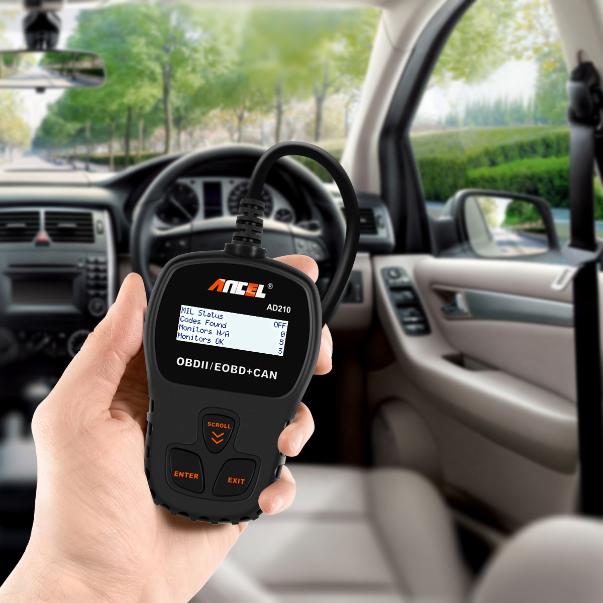 ANCEL AD610 Elite Automotive OBD II Car Code Reader Engine Diagnostic