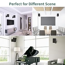 HomeMount Speaker Wall Mount Brackets - Surround