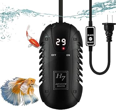 Amazon Bonheur 水槽用ヒーター Ledデジタル 34 オートヒーター 淡水海水両用 魚 亀 水中式 日本語取扱説明書付き 50w Bonheur ヒーター 通販