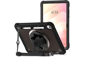 ProCase Rugged Case for Galaxy Tab S11 11-Inch 2025 (SM-X730/SM-X736), Heavy Duty Shockproof Rugged Cover with Hand Strap 360