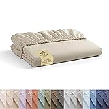 Linen Home 100% Cotton Percale Weave Fitted