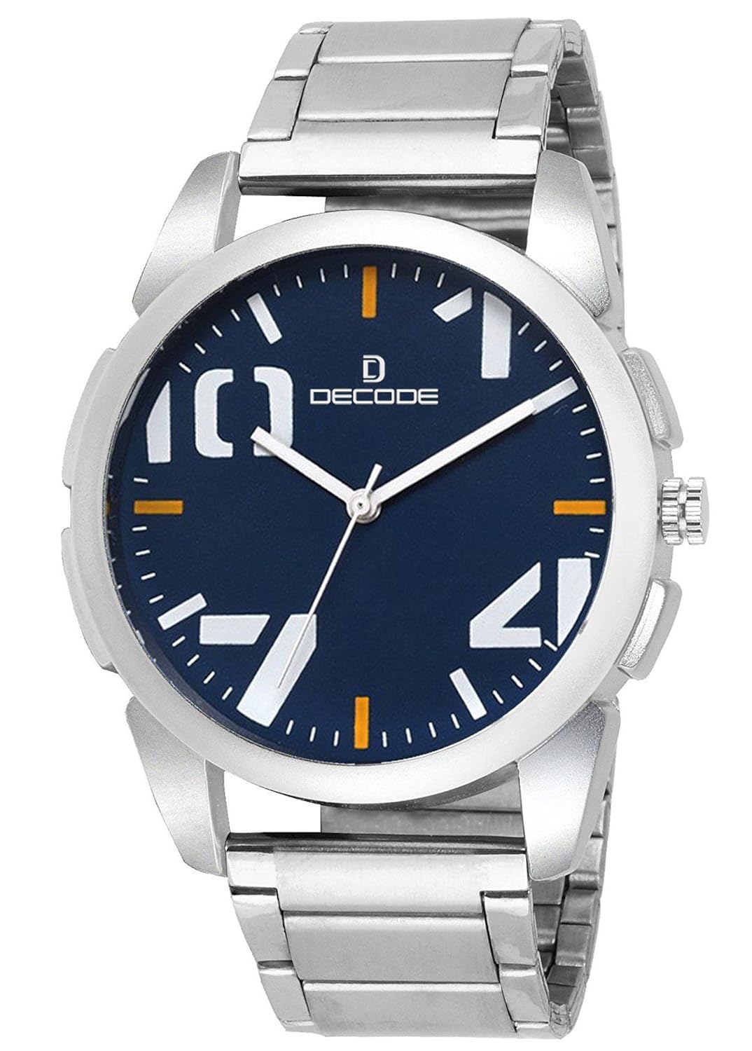 decode analogue blue dial mens and boys watch-ch-574 rebel collection