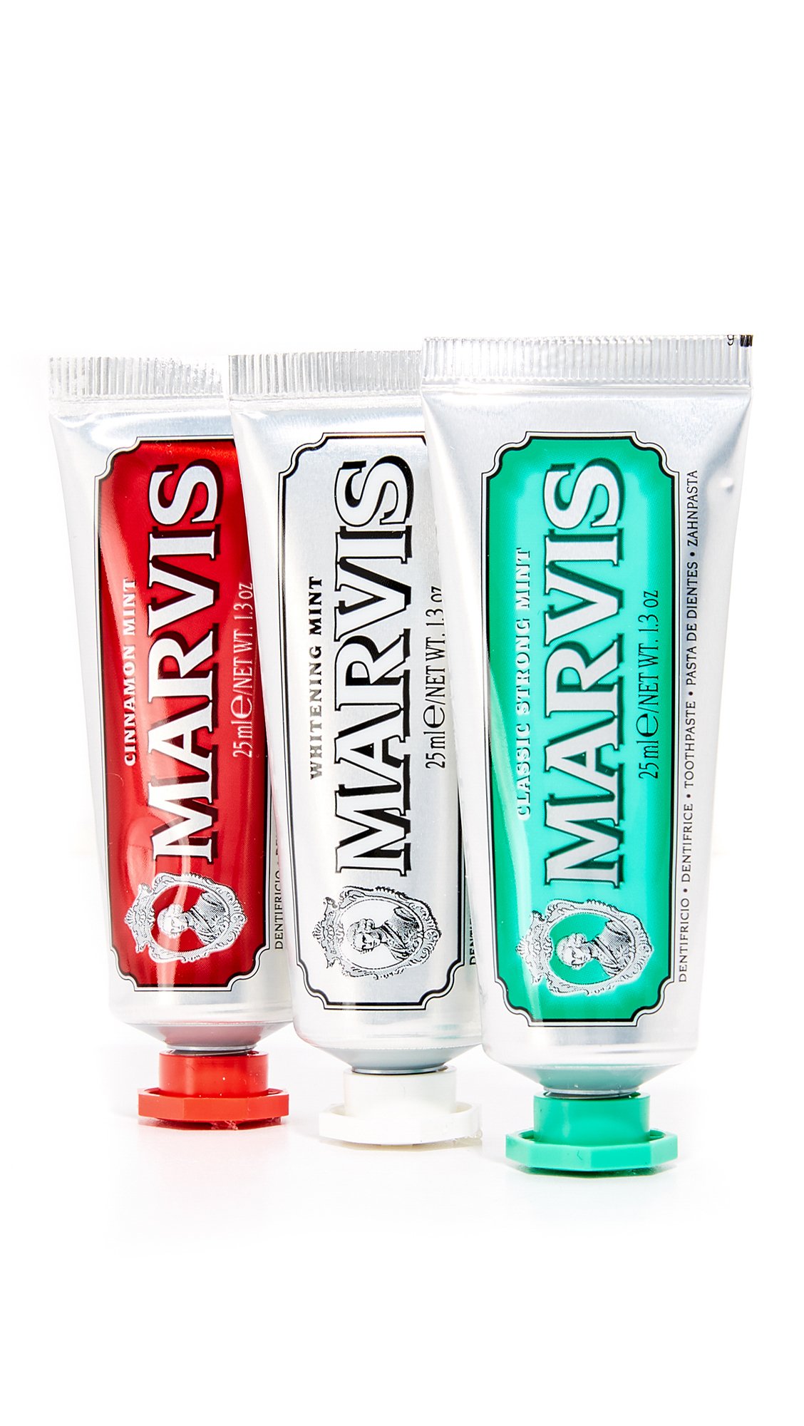 Marvis Travel Flavour Trio, Multis, 25 ml (Pack of 3)