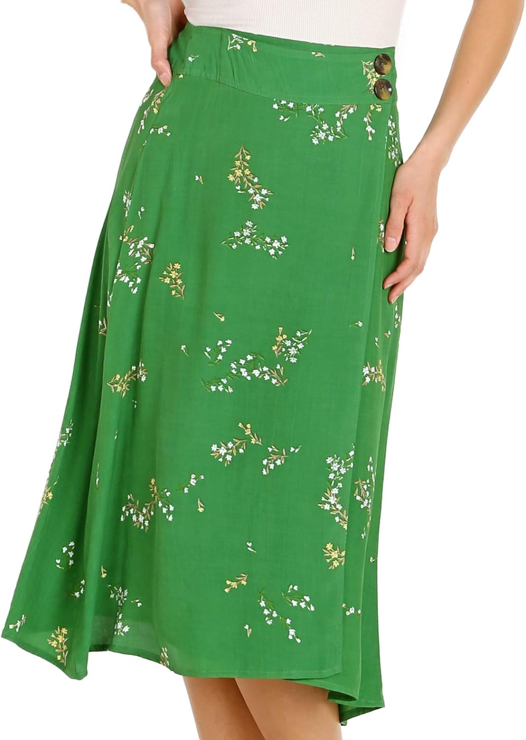 faithfull the brand midi skirt