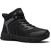 ARISIC Non Slip Work Boots for Men Comfortable Slip Resistant Work Shoes Waterproof Restaurant Chef Shoes Breathable Mesh Ankle Boot Food Service Walking Sneakers