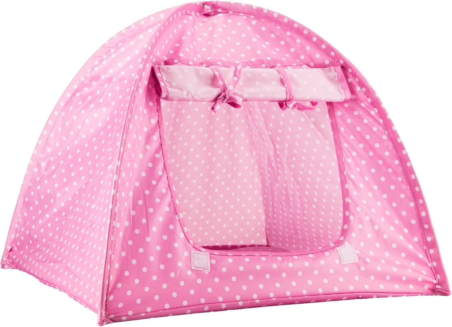 VIILER Pet Supplies Washable Durable Cute Dots Style Pet House Tent for Small Size Dogs and Cats (Pink)