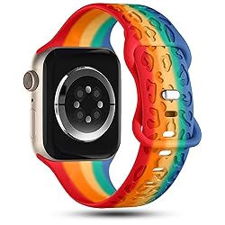CreateGreat Sport Leopard Engraved Bands Compatible