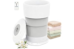 Fistone Foldable Towel Warmer for Bathroom – 23L Large Rapid Heat Towel Warmers Bucket with 3 Heat Levels, One-Touch Start, Auto Shut-Off Timer