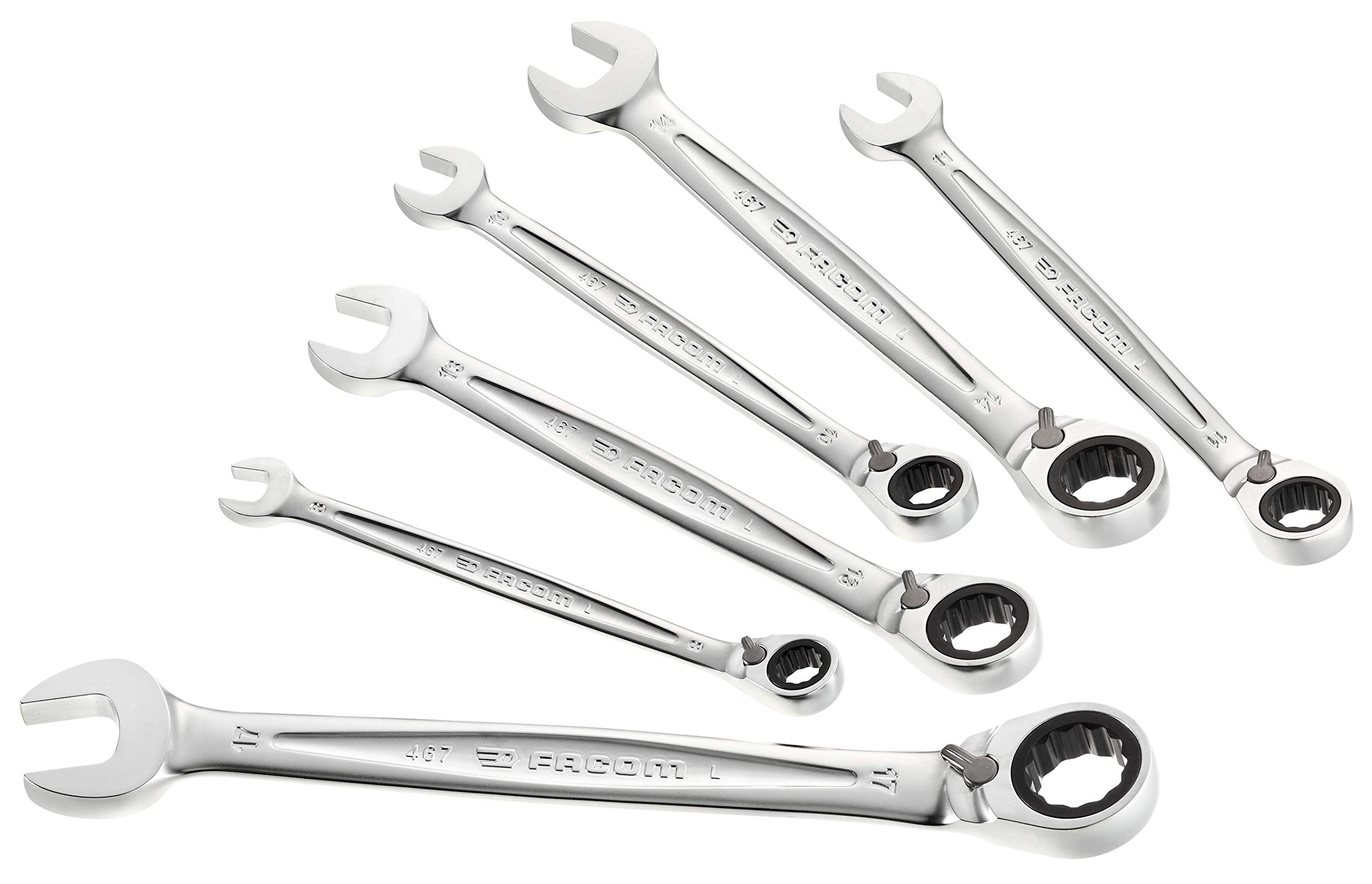 Facom 467.J6PG Combination Spanners Set of 6
