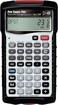 Amazon Com Calculated Industries 4095 Pipe Trades Pro Advanced