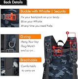 MAXTOP 40L Lightweight Packable Backpack Water Resistant for Men Women view 5