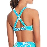 Bleu Rod Beattie Summer Escapes Convertible Bikini Top D-DD Cups 34D, Multi Print