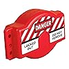 TRADESAFE Gate Valve Lockout - Red Valve Lockout Device, Lockout Tagout ...