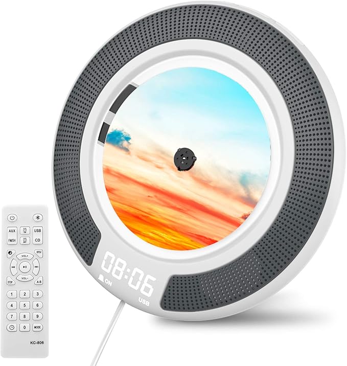 CD Player Portable with Bluetooth Builtin HiFi Amazon.co.uk Electronics