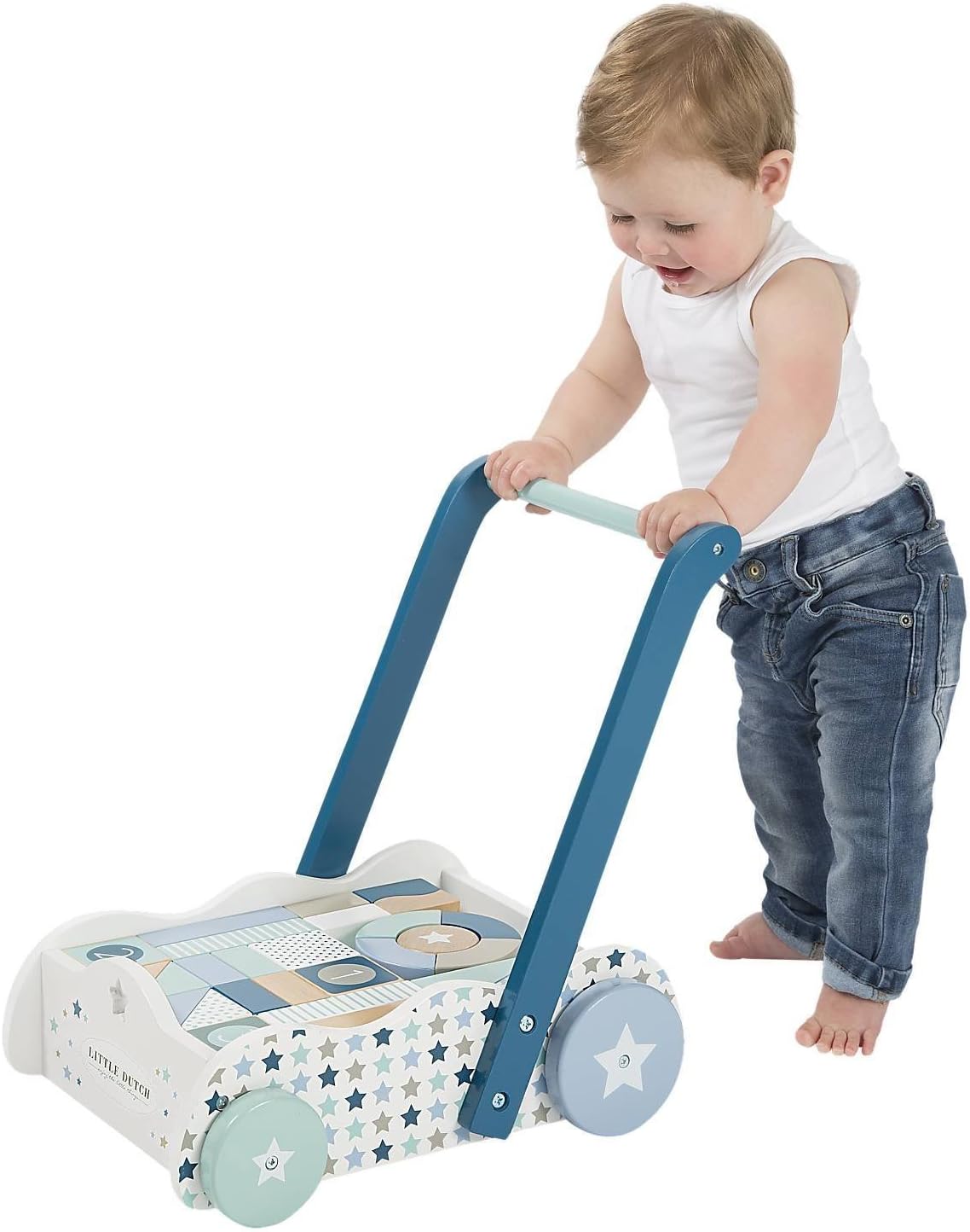 little dutch wooden baby walker