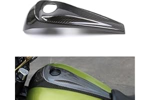SeppDMV Smooth Dash Fuel Console&Gas Tank Cap Cover Compatible Carbon Fiber for Harley Davidson 2008-2023 Street Glide Electra Glide Road Glide Ultra Limited Harley Touring Gloss Black