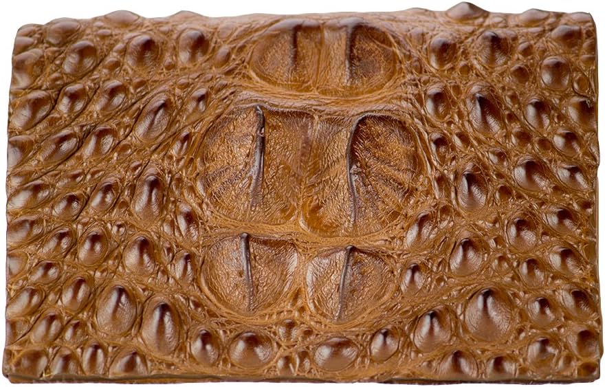 Hornback Alligator Front Pocket Card Holder Wallet