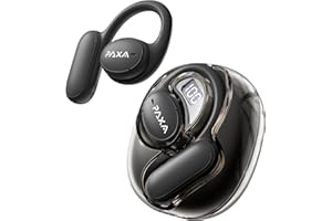 PAXA AI Translation Earbuds Real Time, 3-in-1 Translator Earbuds 145 Language & Accents, Bluetooth 5.4 Translating Earbuds, Audifonos Traductores Inglés Español, OpenAir5 Black