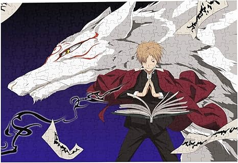 Amazon 夏目友人帳 ジグソーパズル 300ピース 木製 アニメ 萌えグッズ 夏目貴志 ニャンコ先生 パズル 子供 初心者向け 楽しい 3dプリント おしゃれ キャラクター ギフト プレゼント 約38 26cm 木製パズル ホビー