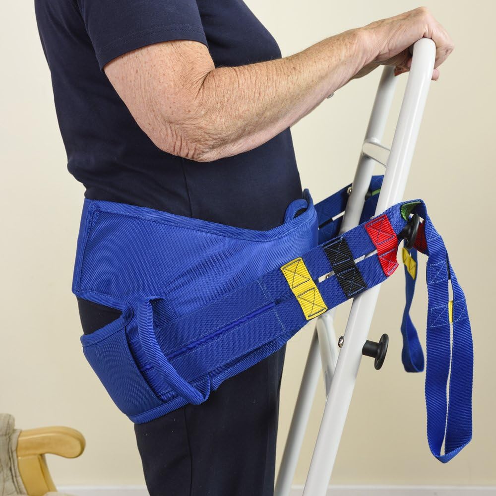 NRS Healthcare Safety Belt for Atlas Advance Turning and Transfer Aid Large, Multicolor - Image 4