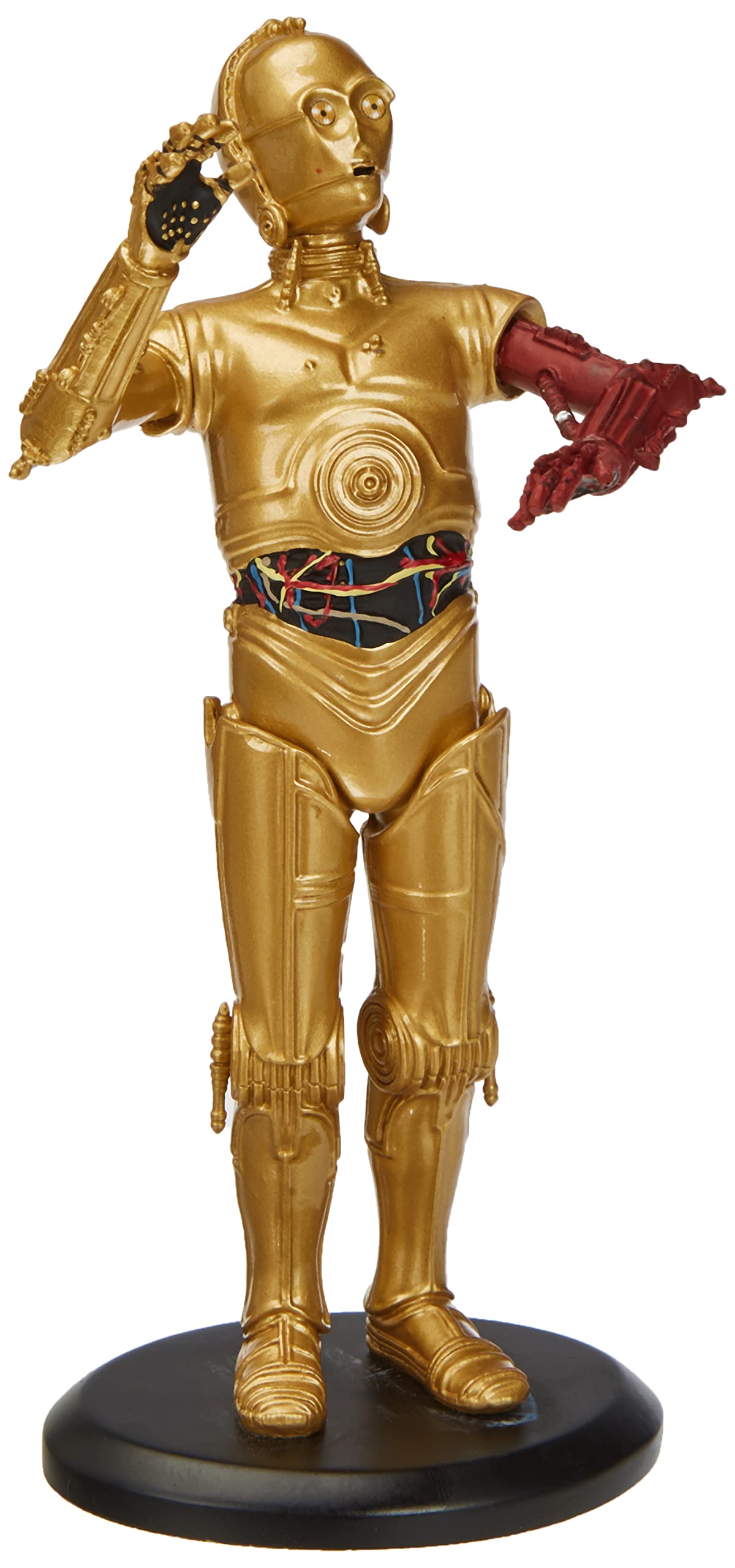 ATTAKUS Red Arm C-3PO (Star Wars) Elite Collection 18 cm Statue, SW040, Multicoloured