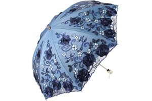 Honeystore Flower Lace Parasols for Wedding Party Lace Bridal Umbrella