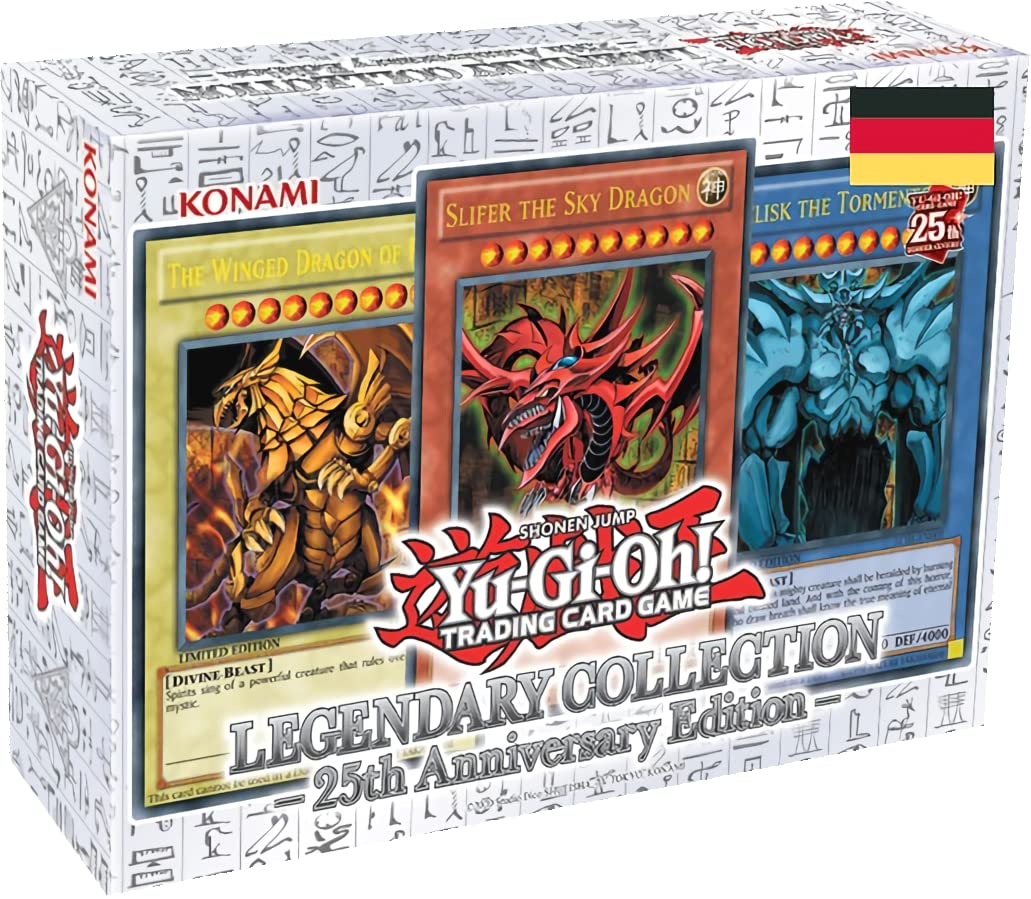 TCG Trading Card Game - Collectible Card: Yugioh - Legendary Collection: 25th Anniversary Edition - German - Original Packaging