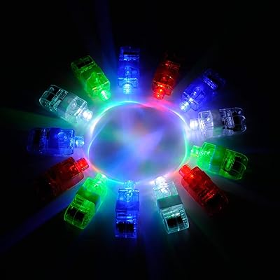 Buy Novelty Led Finger Lights 40 Pack Finger Ring Glow Sticks For Kids Adults Bright Party Favors Party Supplies For Holiday Light Up Toys Assorted Color Online In Tunisia B07syylmth
