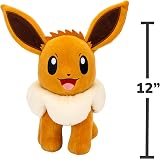 Pokémon Eevee Plush 12-Inch Soft Plush Official Jazwares view 3