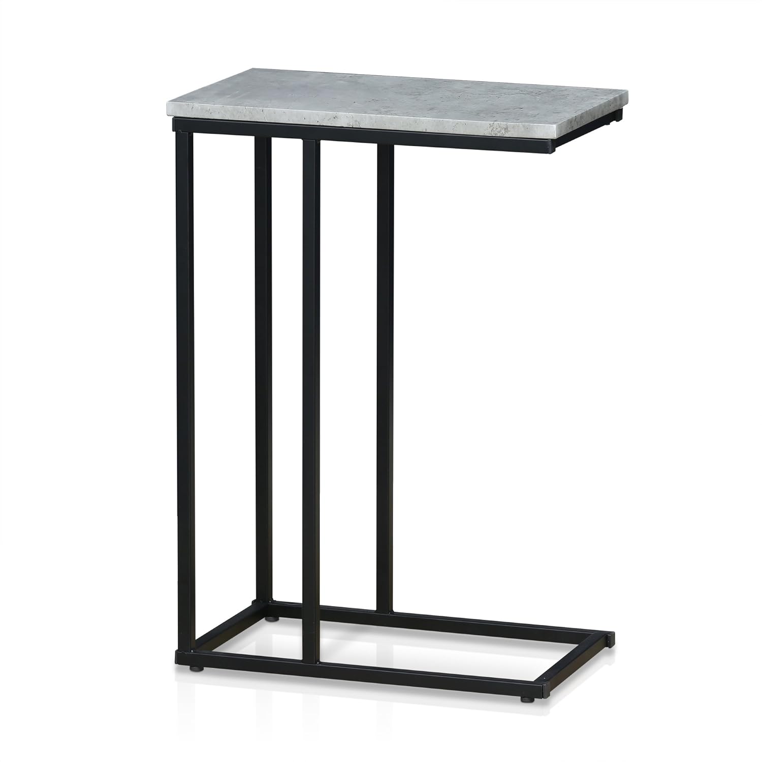 Best Marble Top End Table, Silver