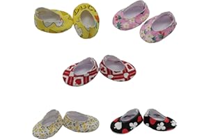 Xunwa Baby Doll Shoes for 19-20 Inch Newborn Reborn Baby Dolls, Dolls Accessories Shoes for 20 Inch Realistic Cute Soft Body Baby Dolls Boy or Girls