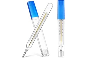 HEALEEP Glass Temperatures Measurement Adult - Temperature Testing Tools General Use Accurate Temperature Measurement for Families (2)