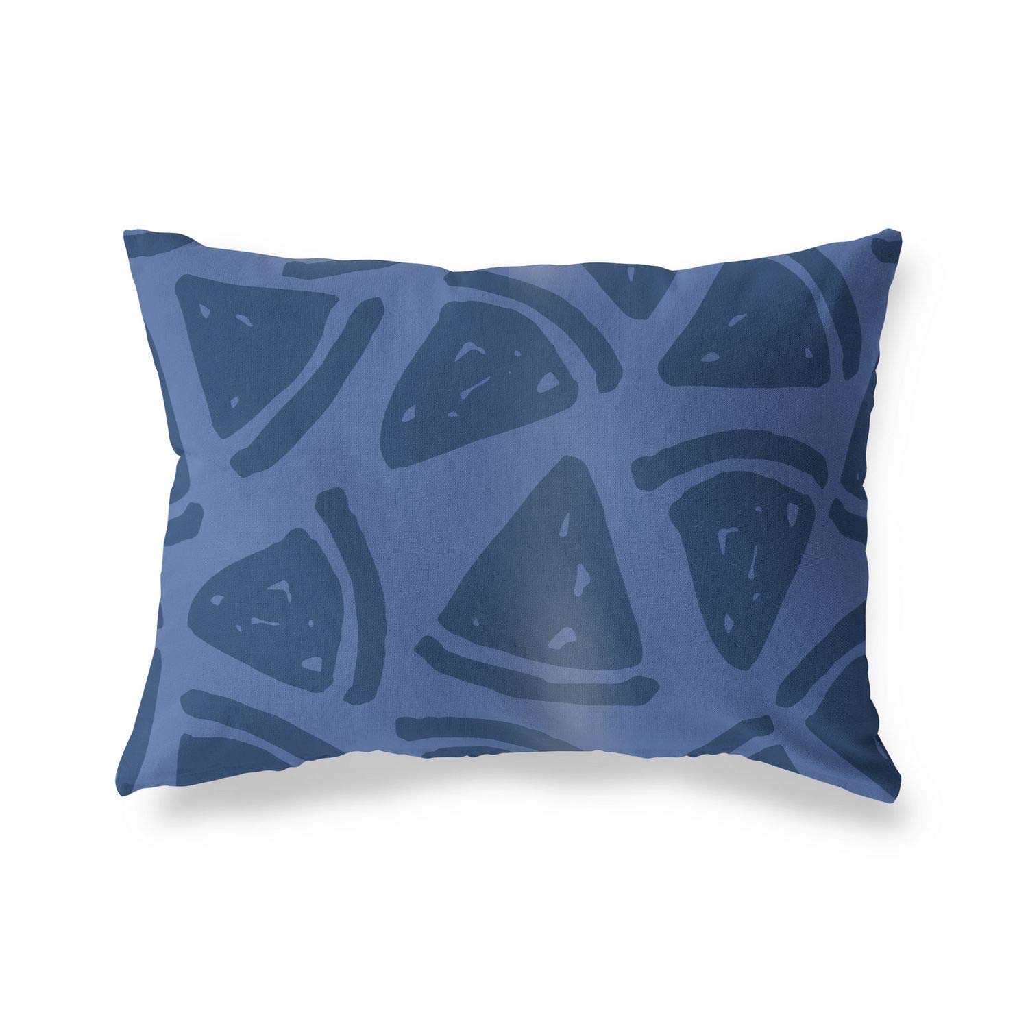 BonaMaison Decorative Cushion Cover, Blue Throw Pillow Covers, Home Decorative Pillowcases for Livingroom, Sofa, Bedroom, Size: 45X60 Cm - Designed and Manufactured in Turkey