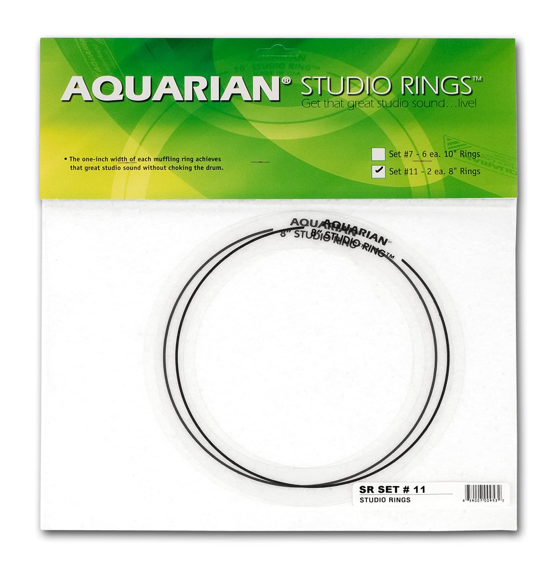 Aquarian SRSET#11 - 8 inch - Studio Ring